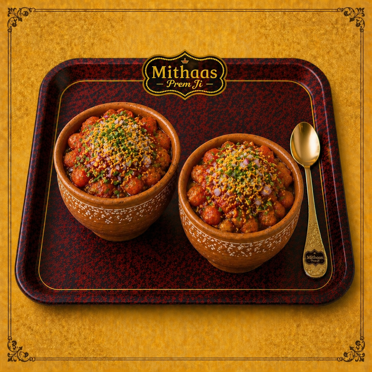 Banarasi Kulhad Tomato Chaat